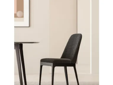 Sedia in tessuto e legno Tetris di Orme